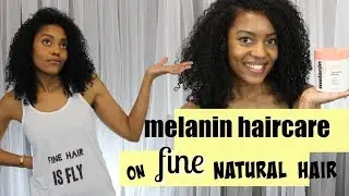 Melanin Haircare Wash n Go Fine Natural Hair