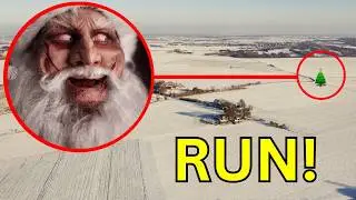 IF YOU SEE A CHRISTMAS TREE APPEAR IN YOUR YARD, RUN AWAY FAST!! *DANGER* (SANTA)