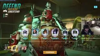 HARBLEU INSANE ROADHOG GAMEPLAY OVERWATCH SEASON 32 TOP 500