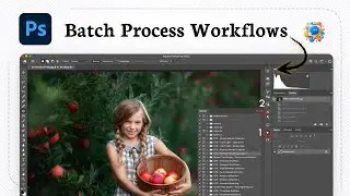 Как установить действия Photoshop (шаг поиска папки)