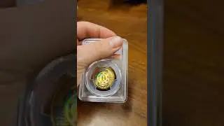 Физический биткоин 🤯 #монеты #нумизматика #биткоин #деньги #криптовалюта
