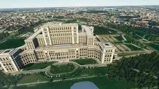 Bucharest (Romania) in Microsoft Flight Simulator 2020