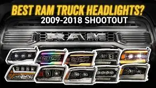 Which Headlight Wins? 2009&ndash;2018 Ram Shootout Results