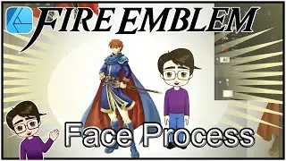 Making a Fire Emblem Style Face in Affinity Designer Vector Art Program!