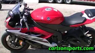 Rex4x4Raw 2014 Yamaha R6 start up and walk around