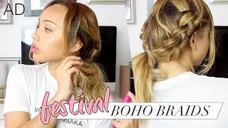 Quick & Easy Boho-Braids | Samantha Maria