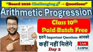LIVE Class 10 AP Mathematics | Most Important PYQs (Last 4 Years) | Board Exam Special