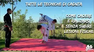 Tutorial - Tutte le Tecniche di Caduta - Maestro Giuseppe Diurno - Scuola G.A.DIURNO Ju Jitsu