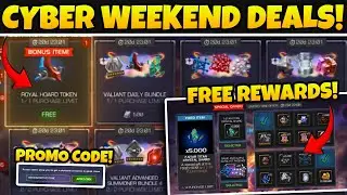 CYBER WEEKEND DEALS ARE GOING CRAZY! FREE REWARDS + NEW PROMO CODE!