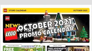LEGO October 2021 Promotional Calendar