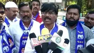BSP Bidar Demanded Justice Both Side In Humnabad Tahsildar Attack Case.