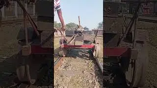 ||push trolleys & Train Engine Are same line|| #railtrack #train #railway #parcelweighing