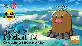 All Diglett Locations in Challenge Road area - Isle of Armor