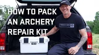 YETI's John Dudley presents his Archery Repair Kit in a YETI GoBox 30 | @nockonarchery