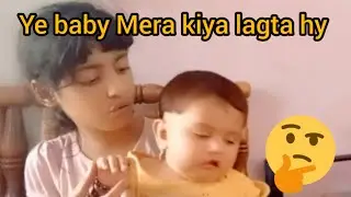 ye baby Mera kiya lagta hy|umme warisha|# 60 vlogs|