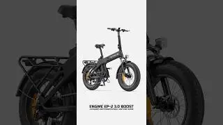 Engwe EP-2 3.0 Boost складной электровелосипед с кнопкой ускорения #электровелосипед