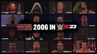 WWE ECW 2006 in WWE 2K23 | Full Roster, Entrances & Finishers