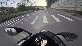 20250104 Roadrace Yamaha R6 VS Suzuki RGV250 public road 
