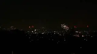 Illegal Fireworks in 4K HD over Los Angeles neighborhood (4th of July 2019).