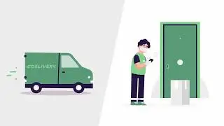 2d Animation Explainer l Delivery Service