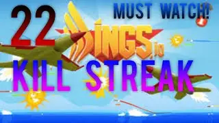 INSANE 22 KILL STREAK! - Wings.io