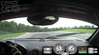 Porsche Cayman PCA GTB1 Lap Record Mid Ohio Rick DeMan In Car