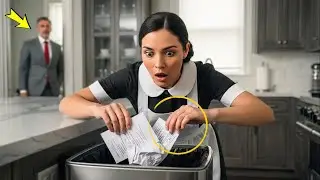 EINE PUTZFRAU ENTDECKT ETWAS VERDÄCHTIGES IM MÜLL DES CHEFS… UND VERHINDERT DIE KATASTROPHE!