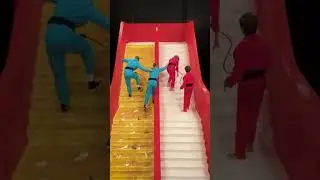 Slippery vs stingy 😎#Mrbeast #challenge #win