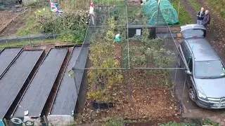 Abbey Road Allotments , Colley Gate , Black Country . Drone Footage . Taken By Muddybootz .