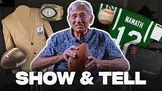 Джо Намат демонстрирует свои любимые памятные вещи | Sports Illustrated