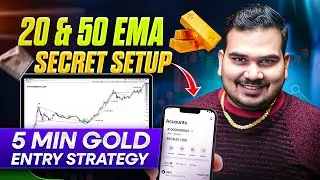 Best Gold Trading Strategy 2026  | 20 EMA & 50 EMA on 5 Minute Chart