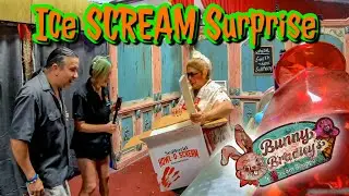 Bunny Bradley's Surprise For The Quirky Coaster Couple @ SeaWorld San Antonio Howl-O-Scream Texas