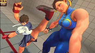 USFIV: Sakura Ultra Combo (Haru Ranman)