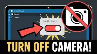 How To Turn Off Camera In Laptop/PC