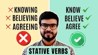 What Are Stative Verbs? | English Grammar for Beginners | Urdu/Hindi | All About English 