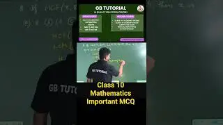 LCM and HCF || class 10 CBSE || SEBA || important questions for mathematics|| important MCQ