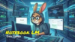 Google NotebookLM Data Tables