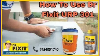 How to Use Dr Fixit 301 Pidicrete Urp | Dr Fixit urp 301 Use | Dr Fixit 301 Pidicrete Urp #drfixit