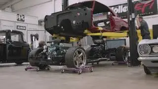 1965 Buick Riviera Body Meets Chassis - Detroit Speed