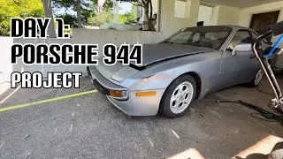 Day 1: Securing the 1985.5 Porsche 944 Project