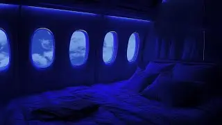 Relax - Airplane White Noise Sleep Sounds | Dreamliner Jet Engine Ambience 3 Hours - Airplane Sound
