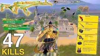 47 KILLS ROOFTOP MAYHEM 😱 | AWM + AKM GOD MODE | EPIC DROP & NONSTOP ACTION | PUBG/BGMI