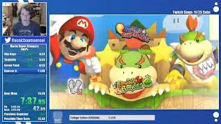Mario Super Sluggers Any% in 15:28 (Former WR)