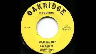 Oklahoma Baby - Don Fowler