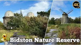 Bidston Hill Walk Tour in 4K - 2024 | Bidston Windmill | Bidston Observatory | Bidston Lighthouse