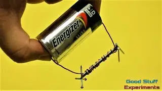 How to make a Powerful Electromagnet - Science Experiment