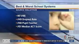 Study finds Nevada's schools among worst in country