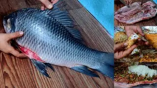Fish Dum Pukht Recipe | Slow Cooked Fish | Rice Cooked Inside The Fish | Taste Land