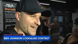 Chicago Bears head coach Ben Johnson lookalike contest held in south suburbs