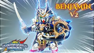 {SDW HEROES} SDW HEROES BENJAMIN V2 GUNDAM #4 (FAST BUILD & PAINTED) (S20) 4K